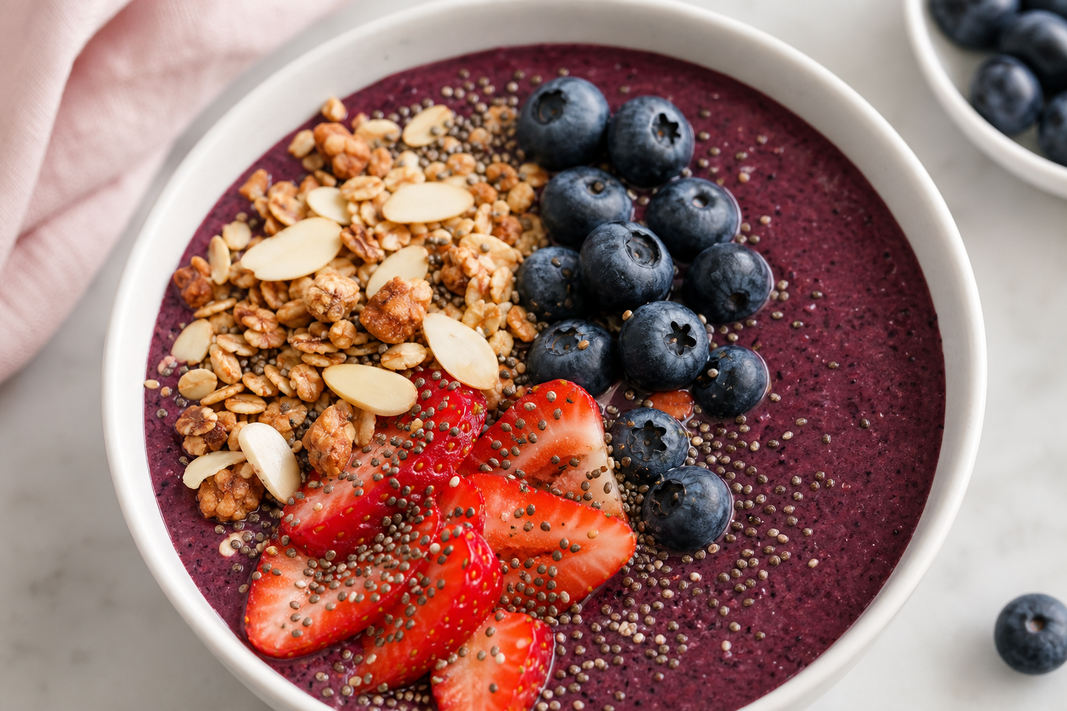 Berry & Chia Antioxidant Smoothie Bowl